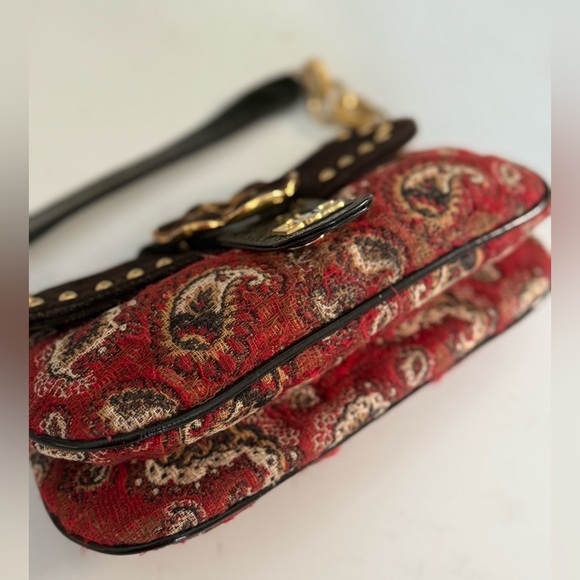 Dolce & Gabbana tapestry bag 2005 vintage RARE - Picture 2 of 12